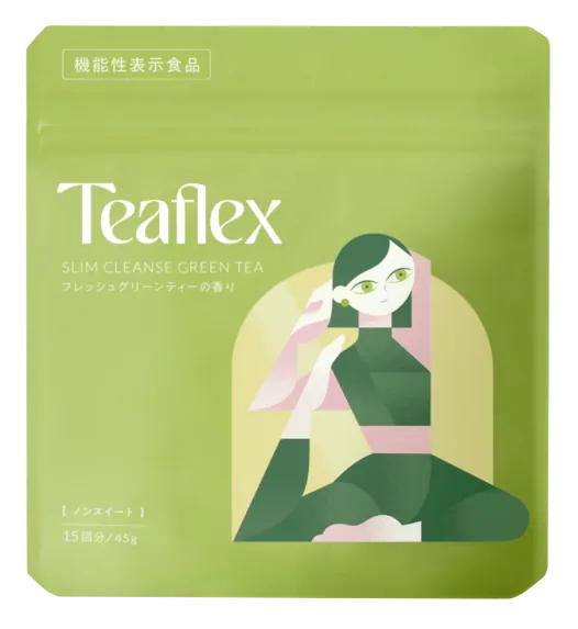 Teaflex ダイエットサプリ 90g 5袋 Amazon | ティーフレックス Teaflex グリーンティー SLIM