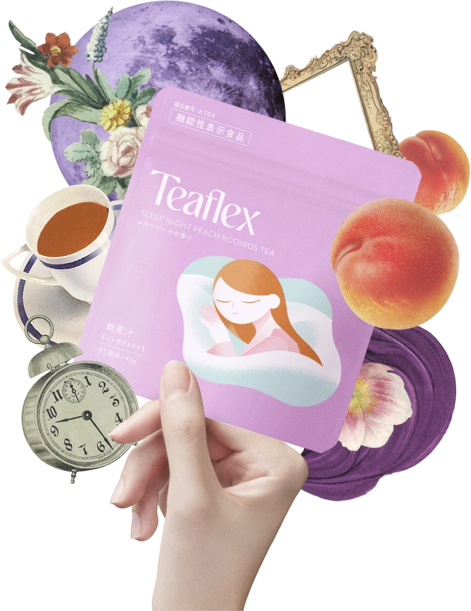 Teaflex SLEEP NIGHT PEACH ROOIBOS TEA